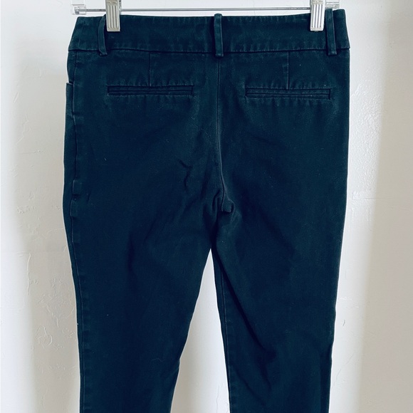 MOSSIMO SUPPLY CO. Vintage Y2K Black Cropped Stretch PANTS Size 4 - Picture 5 of 10